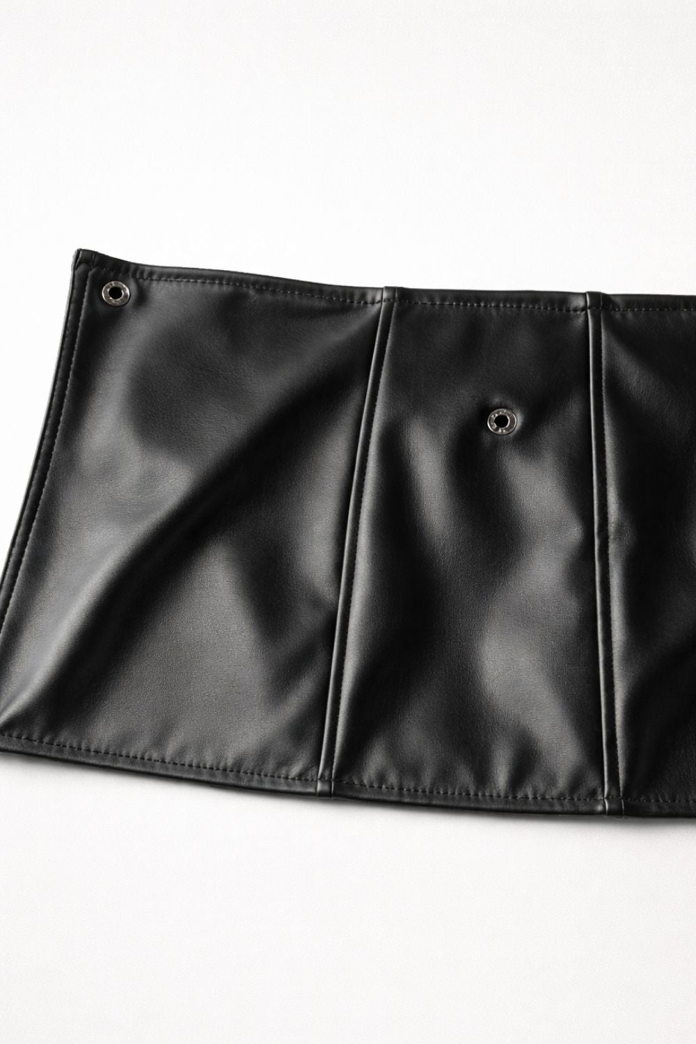 Black Noir Leather Belt - BEEGLEE