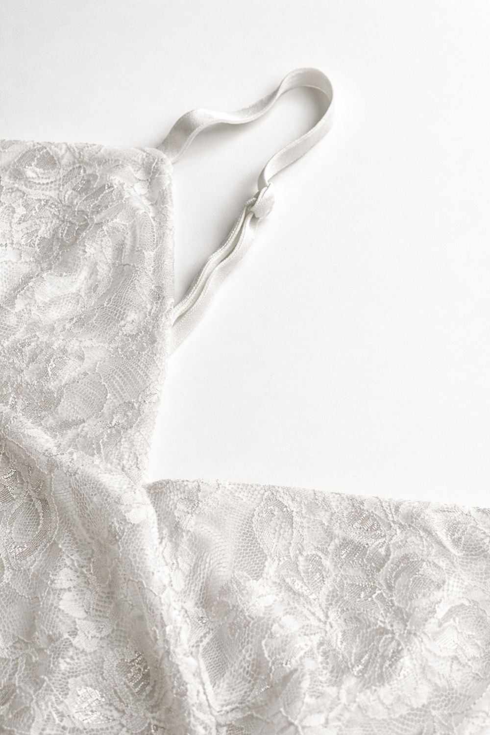 White Gigi Lace Bodysuit