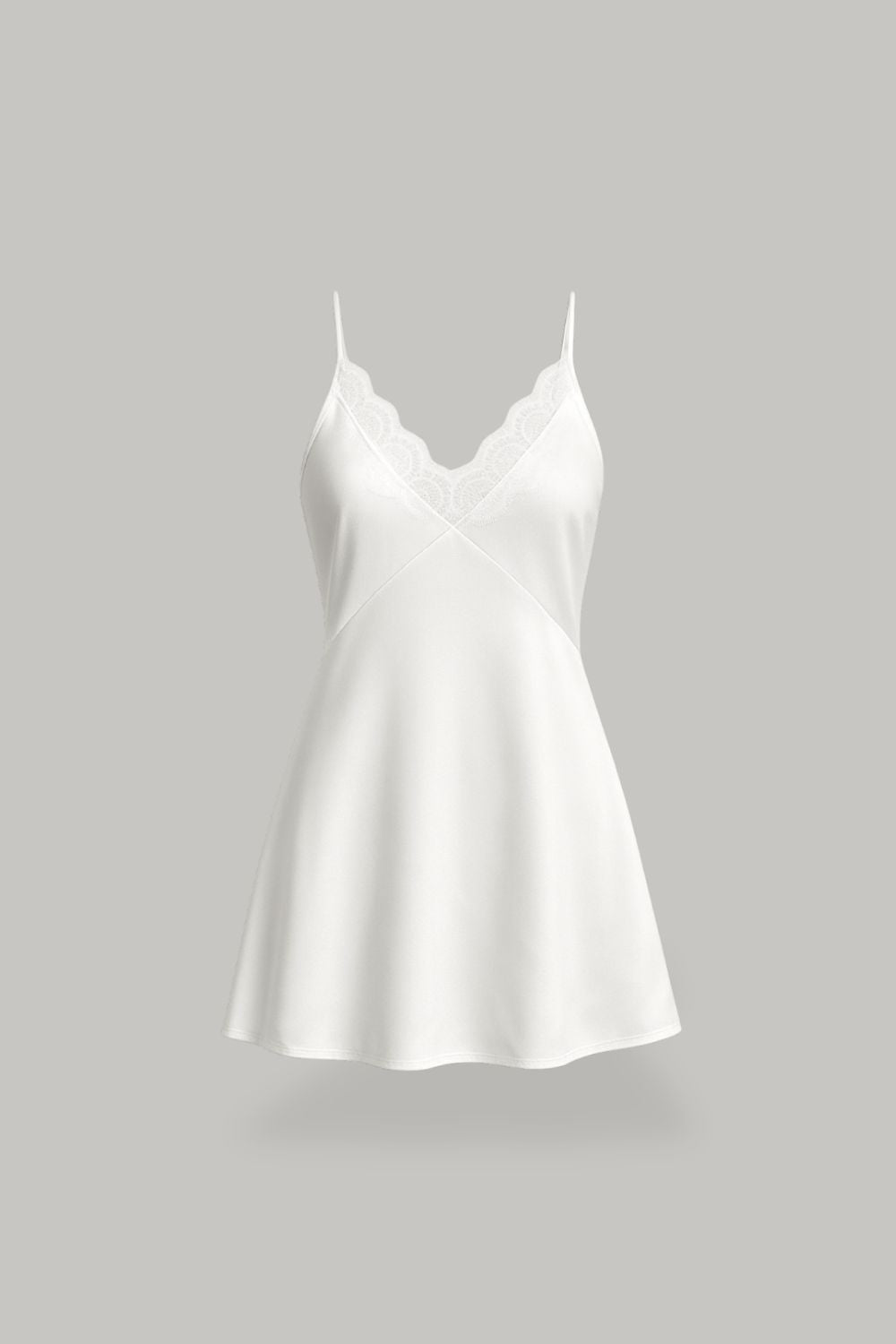White Moonlit mini dress