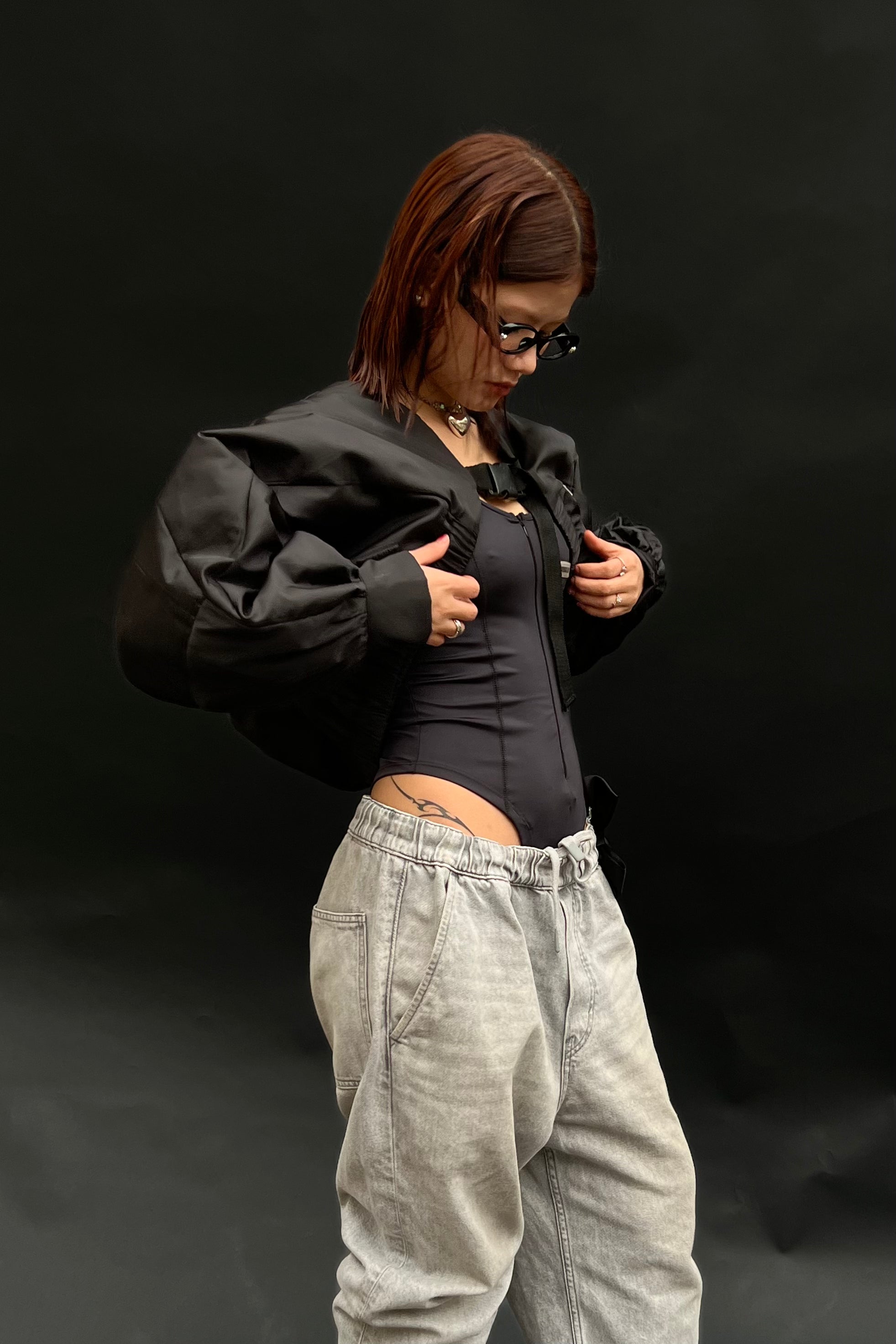 Black Crusier Puffer Jacket