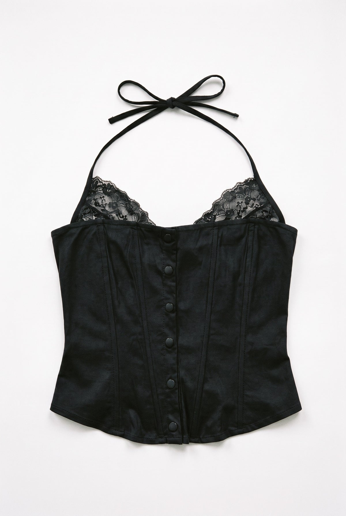 Black Ironclad Corset product shot