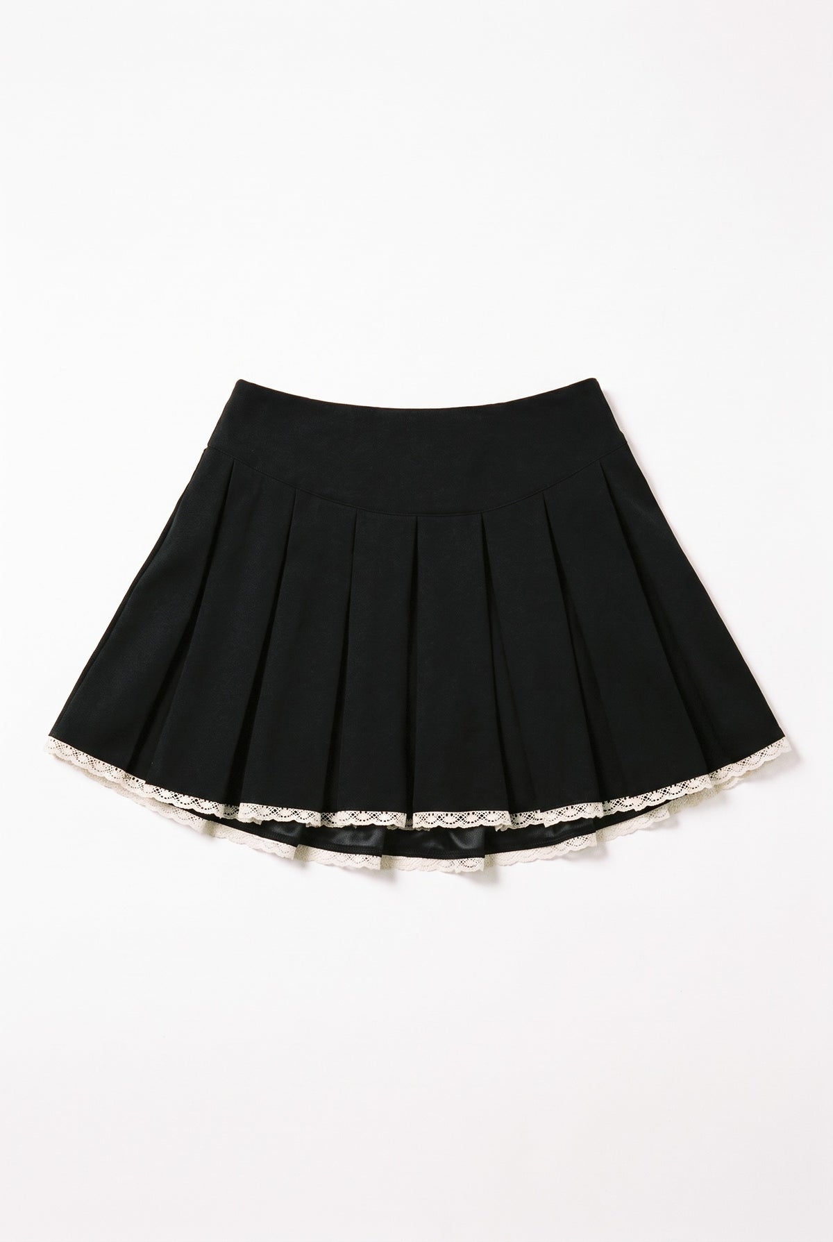 Black Lace Peek Skort product shot
