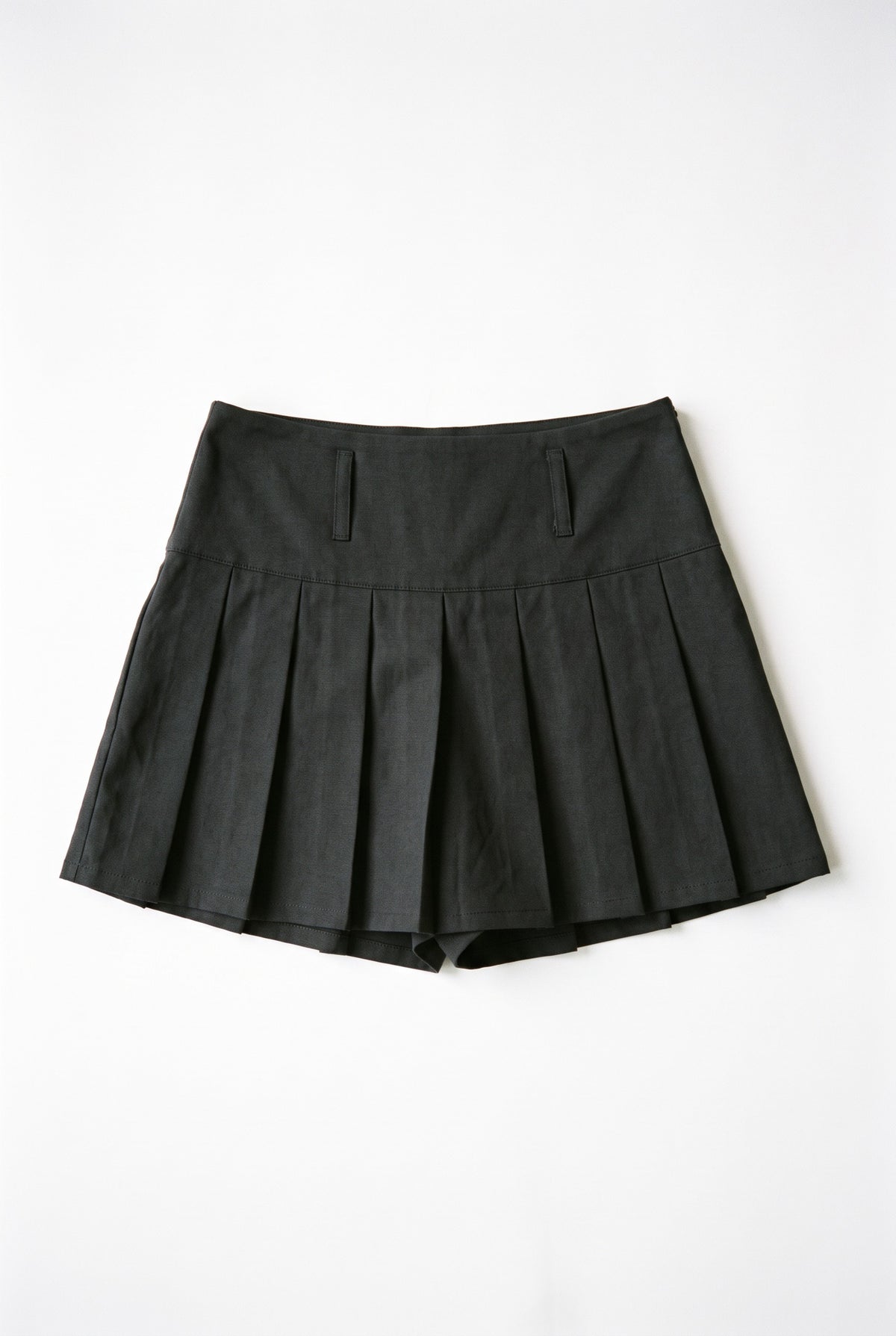 Black Pleated Tennis Skort product shot