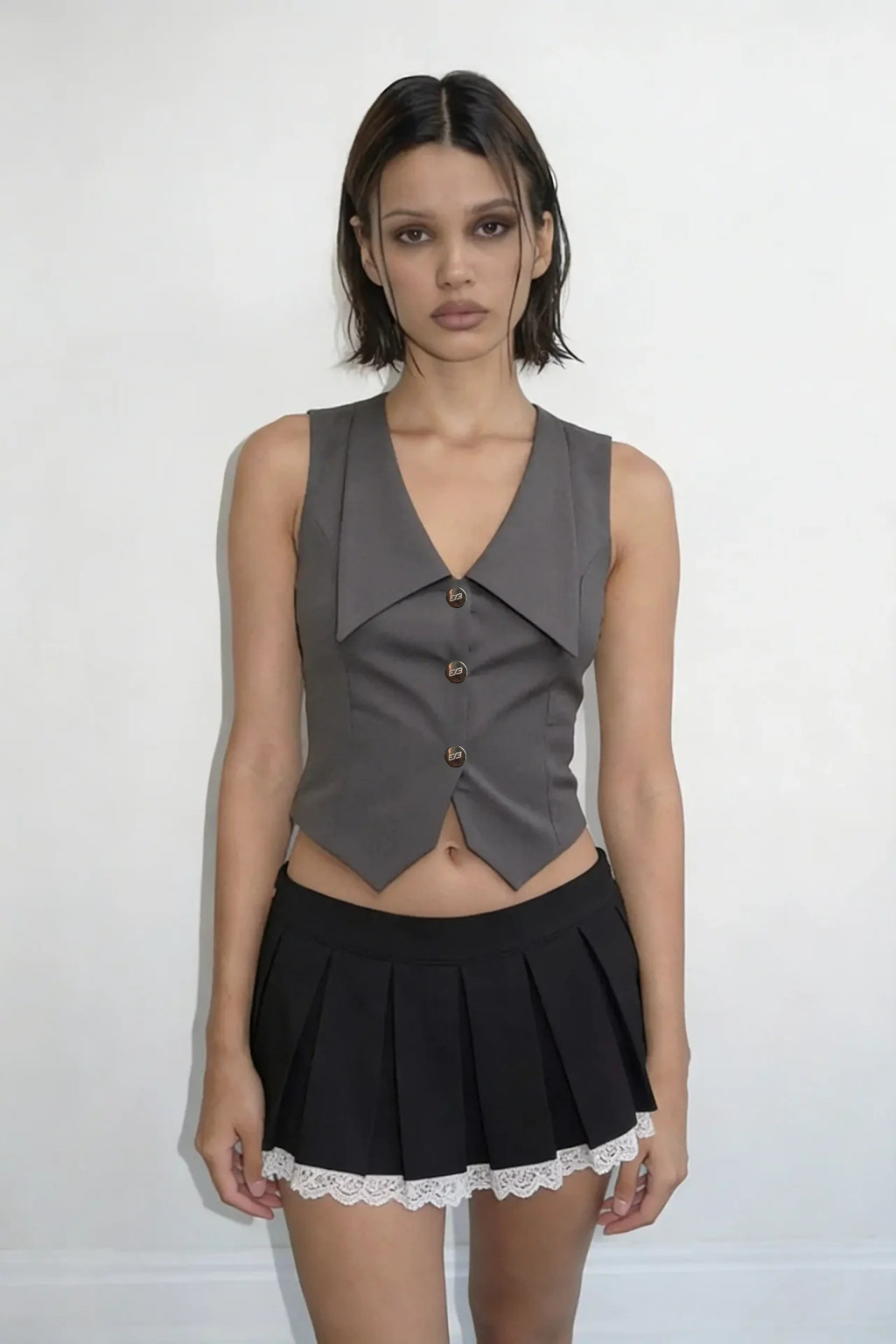 Ashen Grey Standard Vest