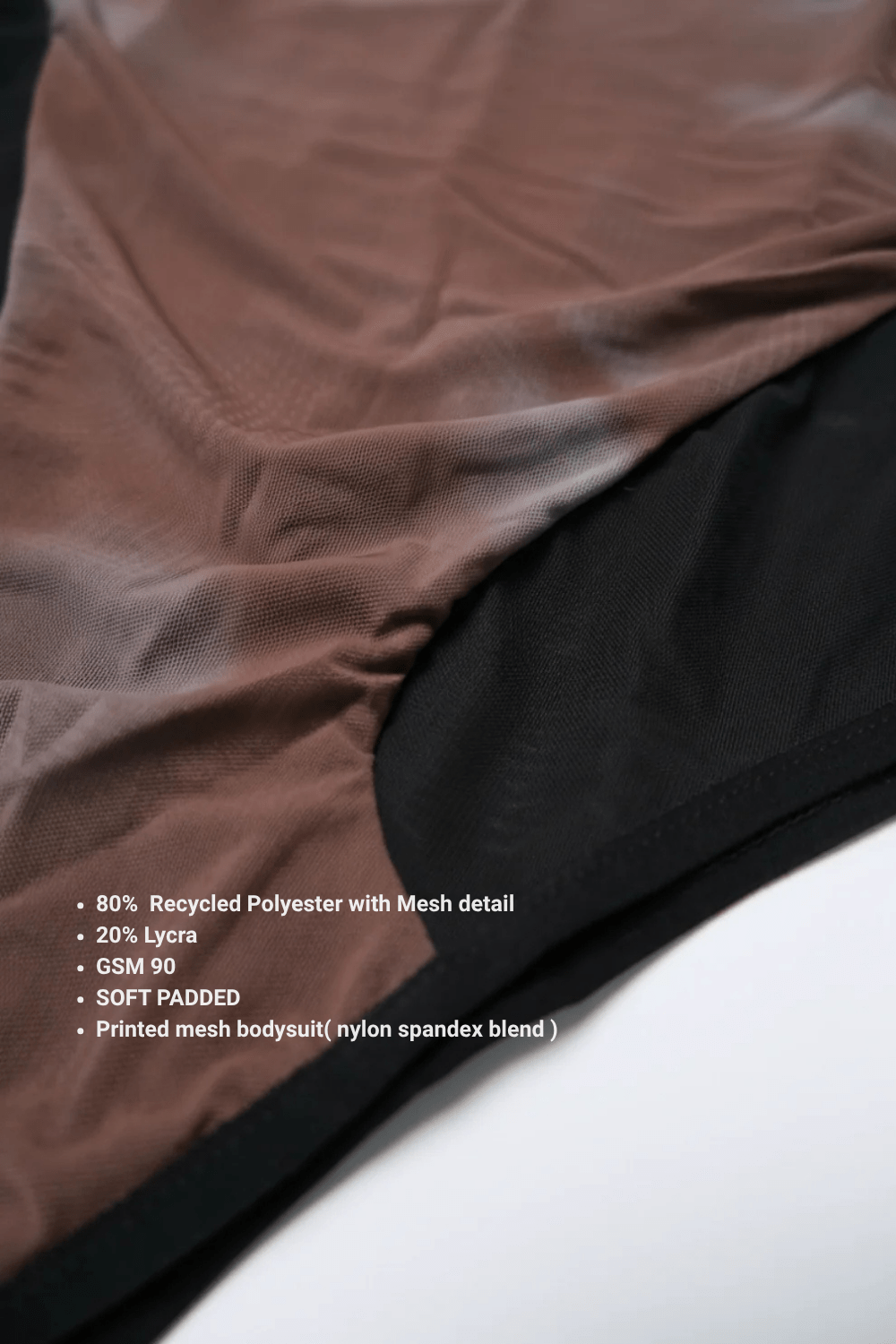 Acid Wave Mesh Bodysuit - BEEGLEE