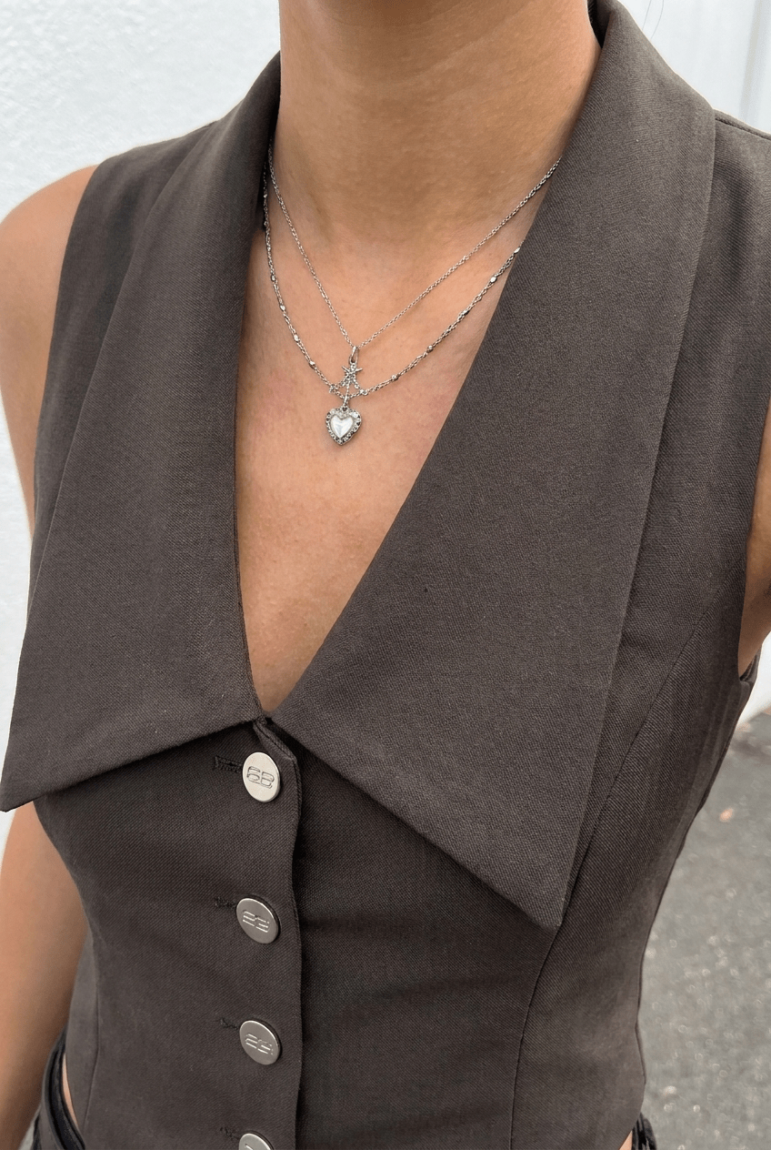 Ashen Grey Standard Vest - BEEGLEE
