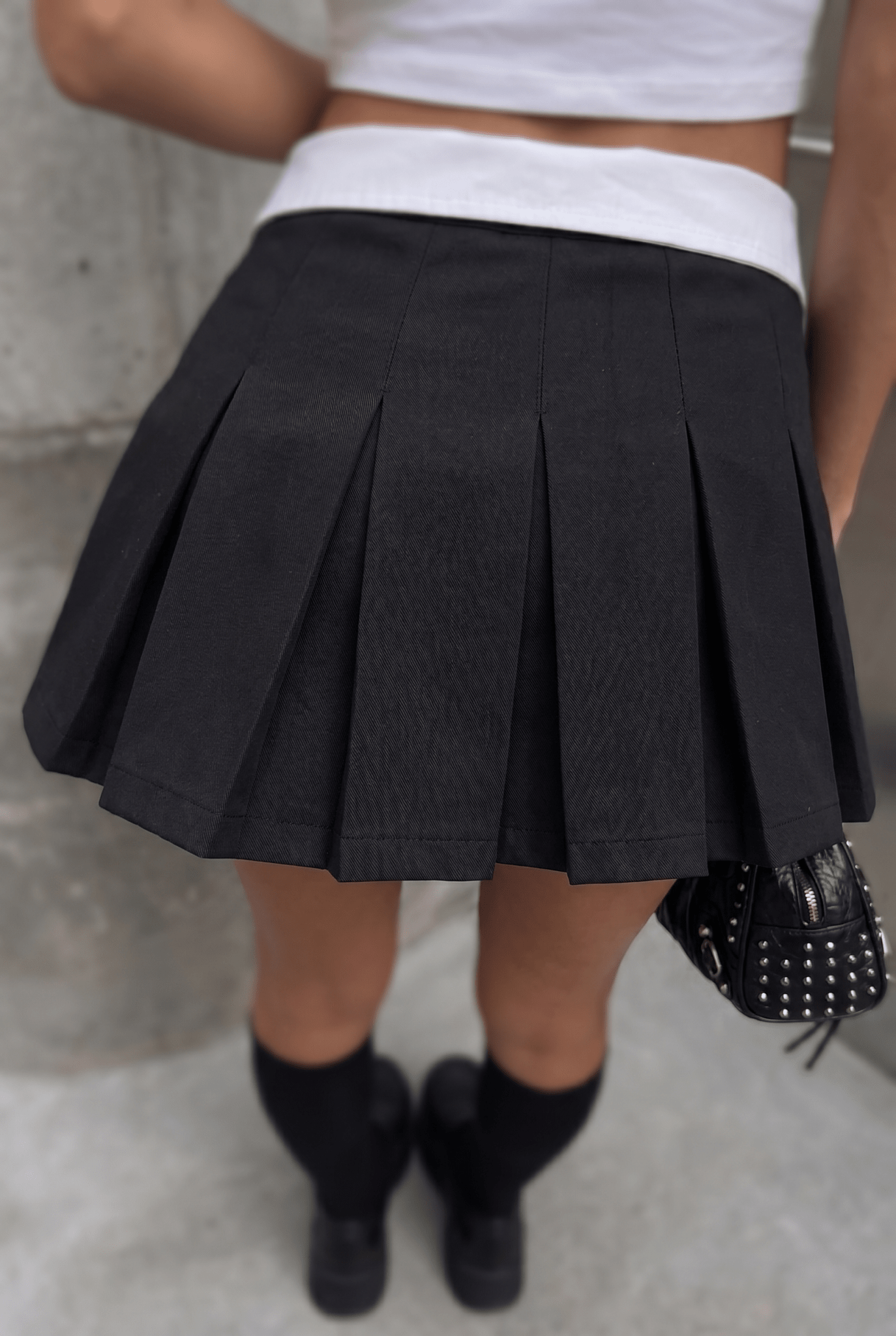 Black Academy Skort - BEEGLEE