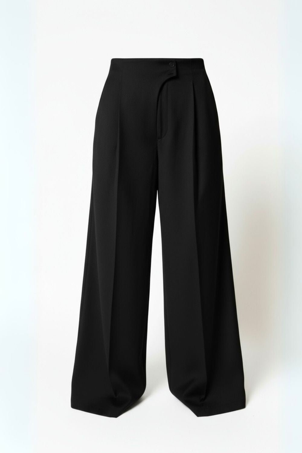 Black Ascent Drape Pants - BEEGLEE