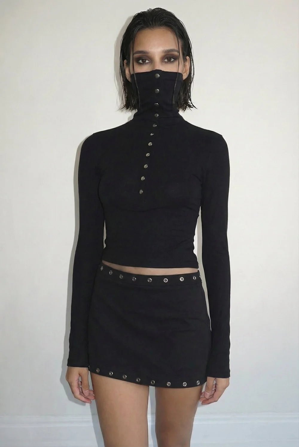 Black Ballet Mist Top - BEEGLEE