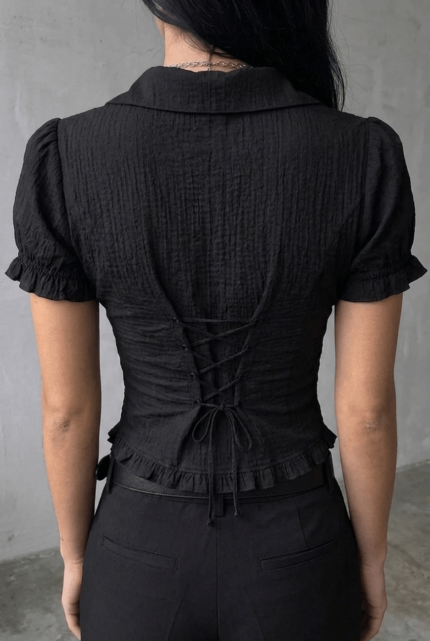 Black Boardroom Shirt - BEEGLEE