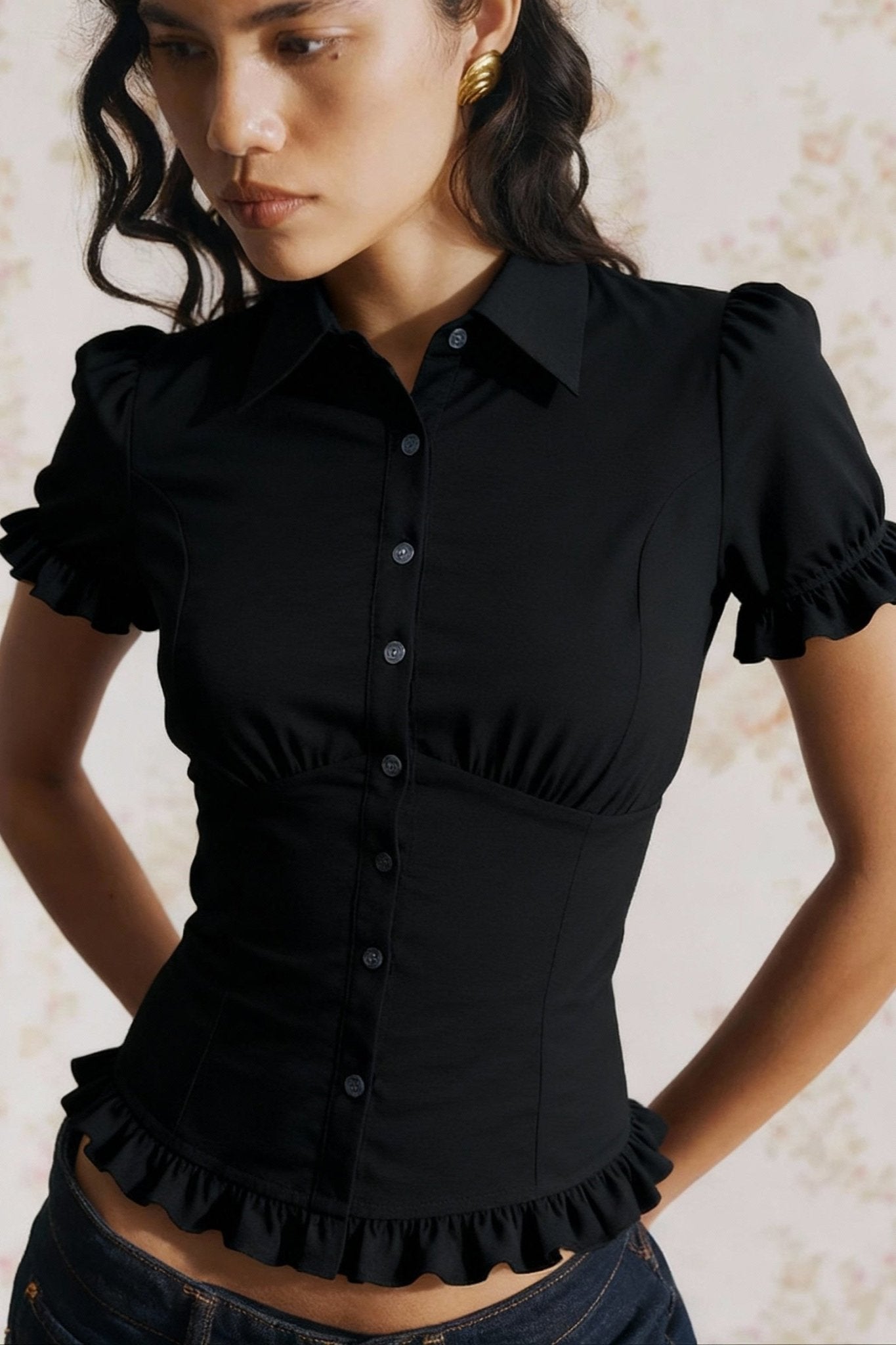 Black Boardroom Shirt - BEEGLEE