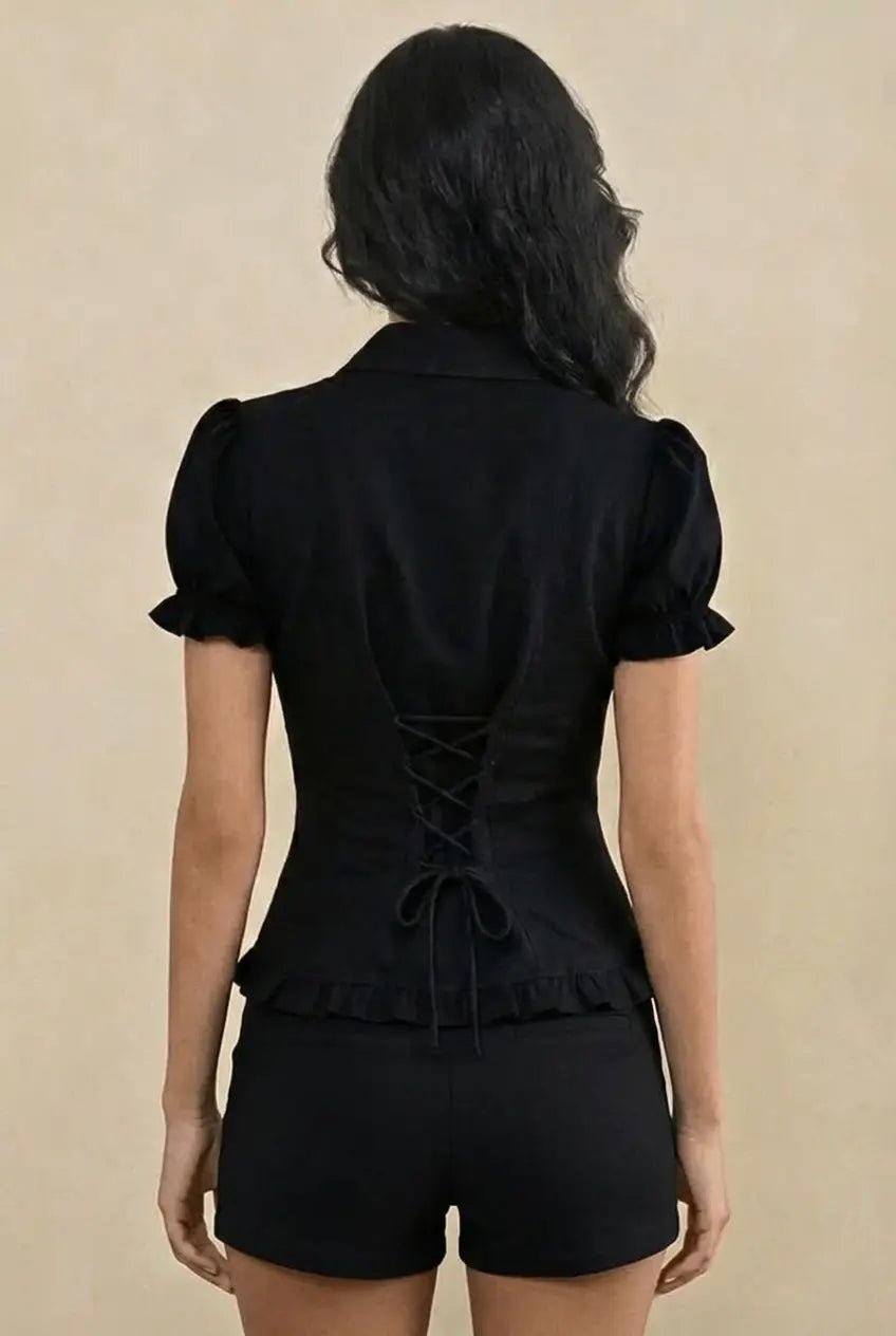 Black Boardroom Shirt - BEEGLEE