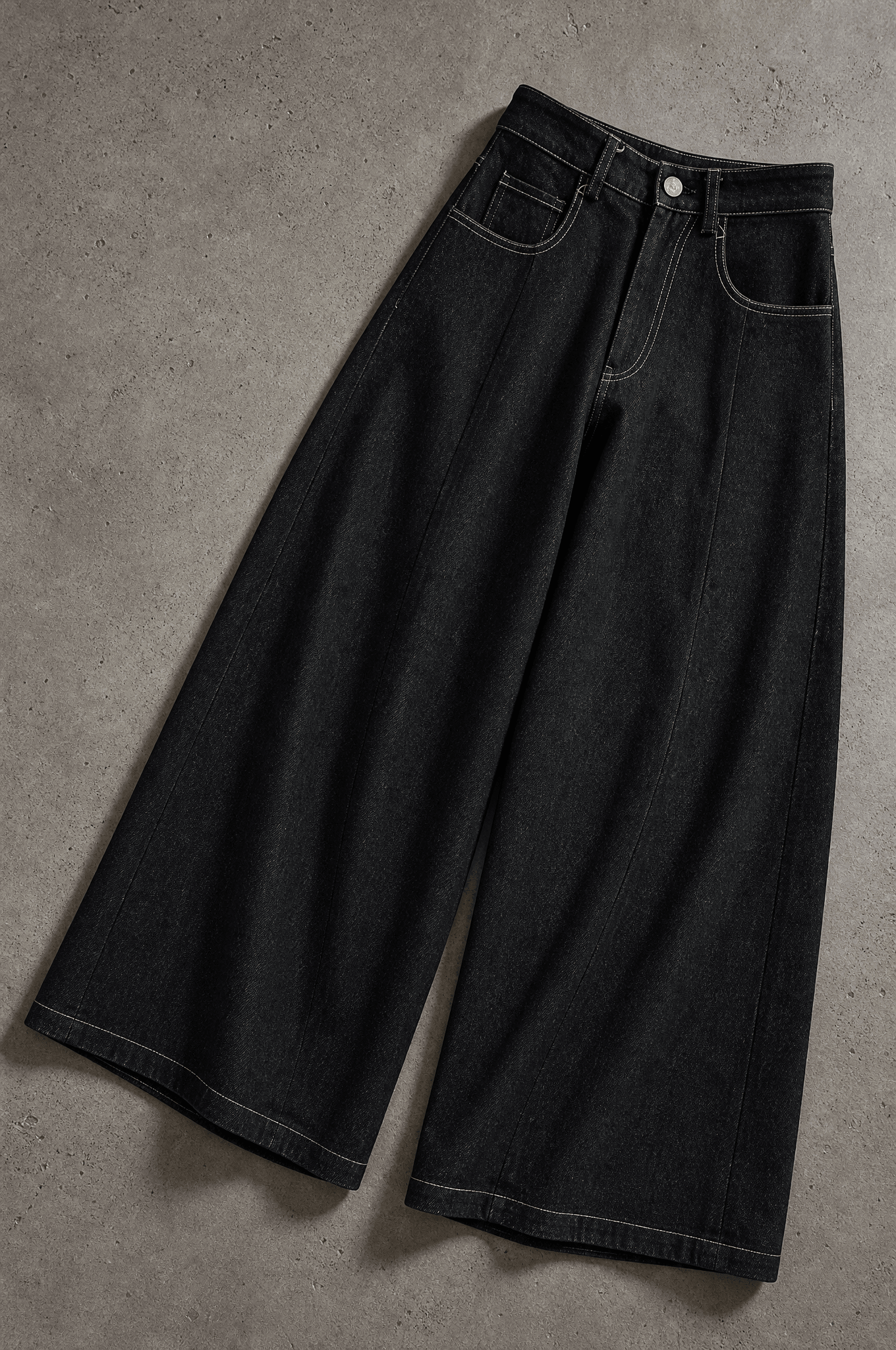 Black Carpenter Cargo Pants - BEEGLEE