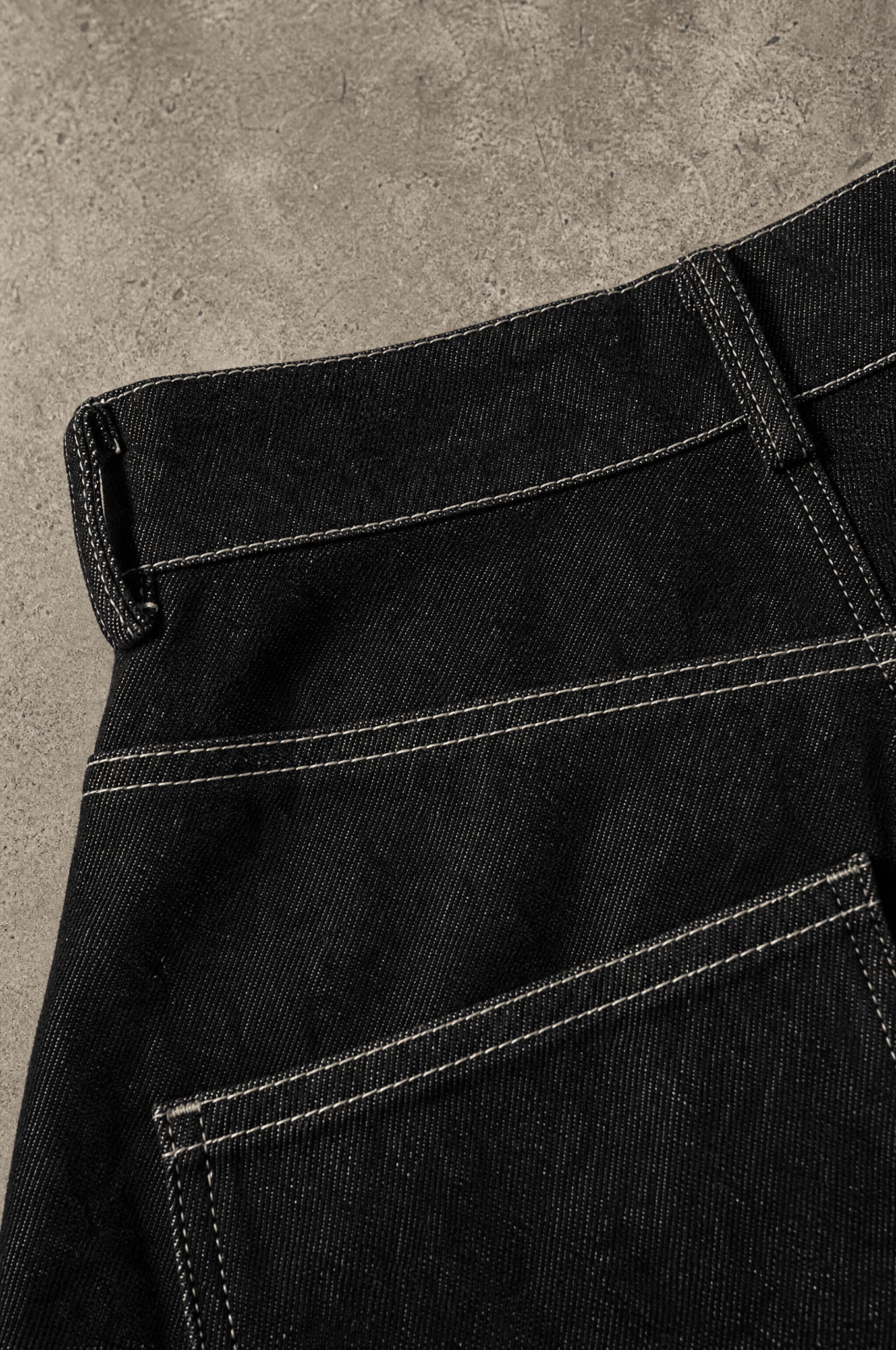 Black Carpenter Cargo Pants - BEEGLEE