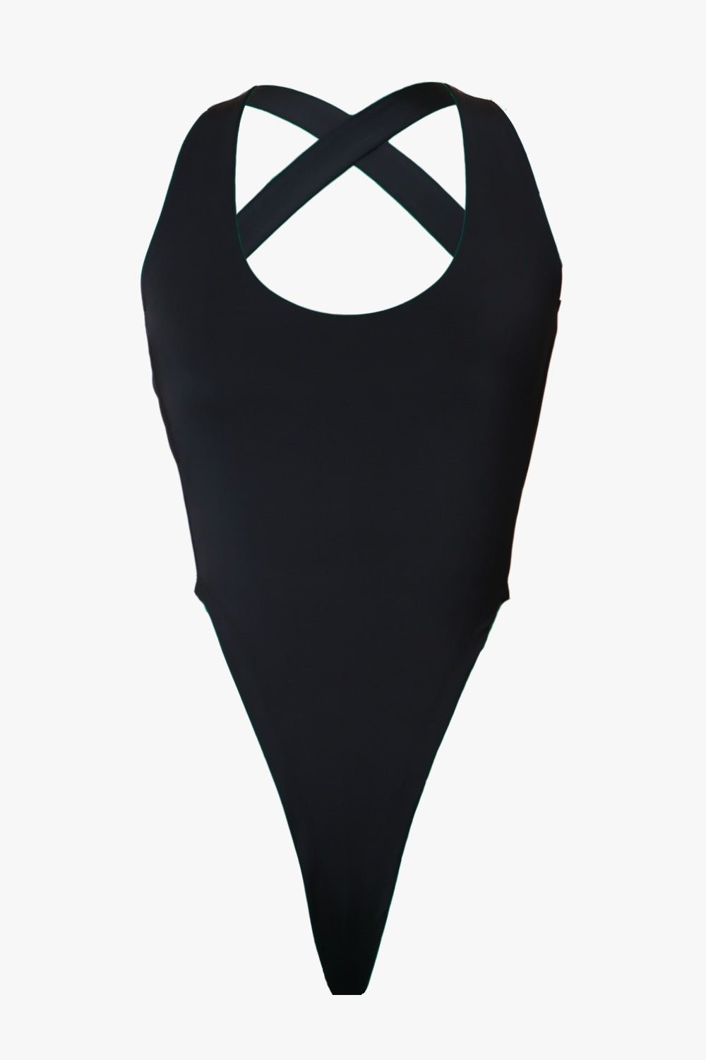 Black Crossback bodysuit - BEEGLEE
