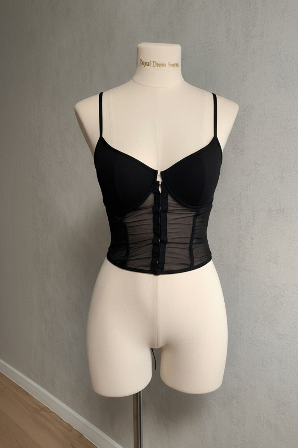 Black Daisy corset - BEEGLEE