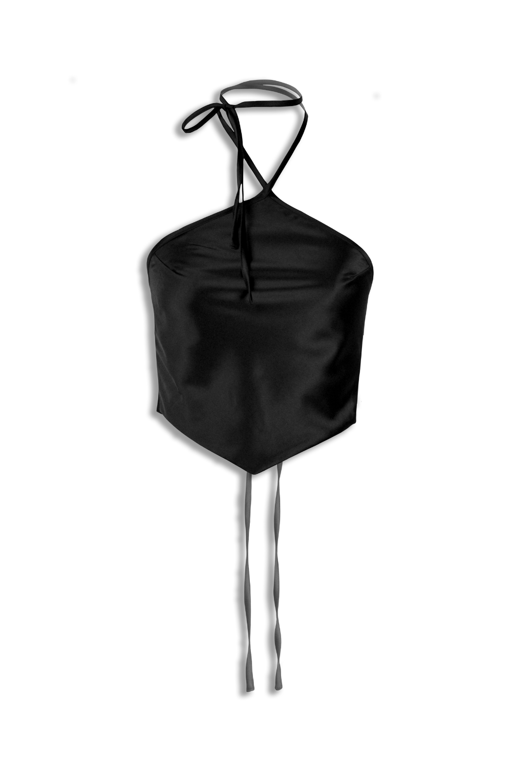 Black Diamond scarf top - BEEGLEE