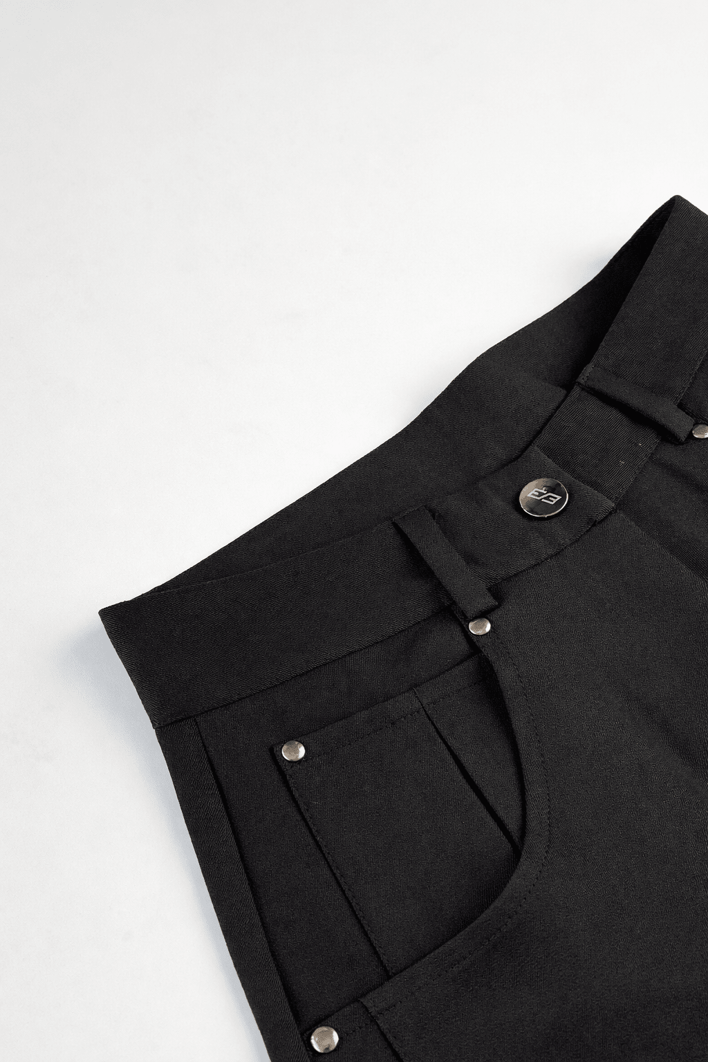 Black Edge Zip Pants - BEEGLEE