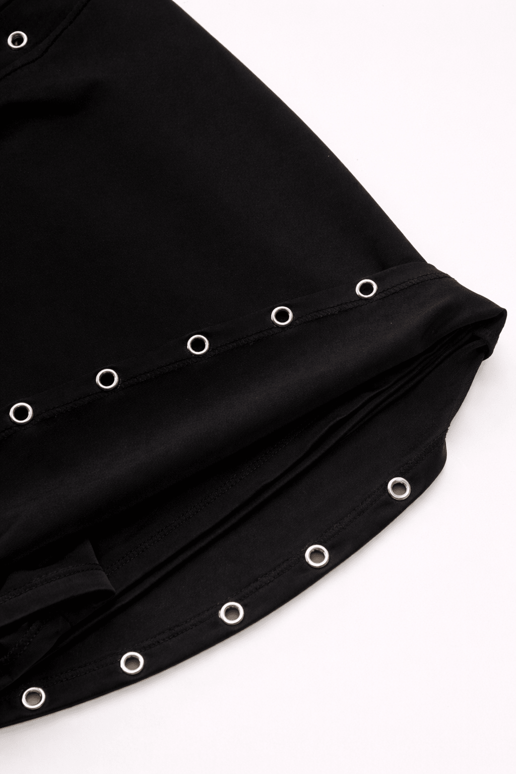 Black Eyelet Edge Skort - BEEGLEE