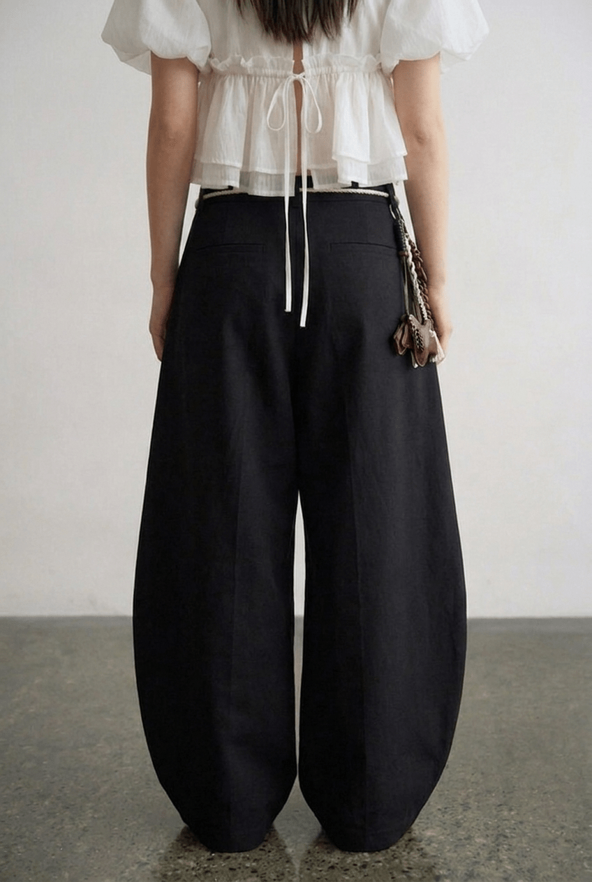 Black Foreman Pants - BEEGLEE