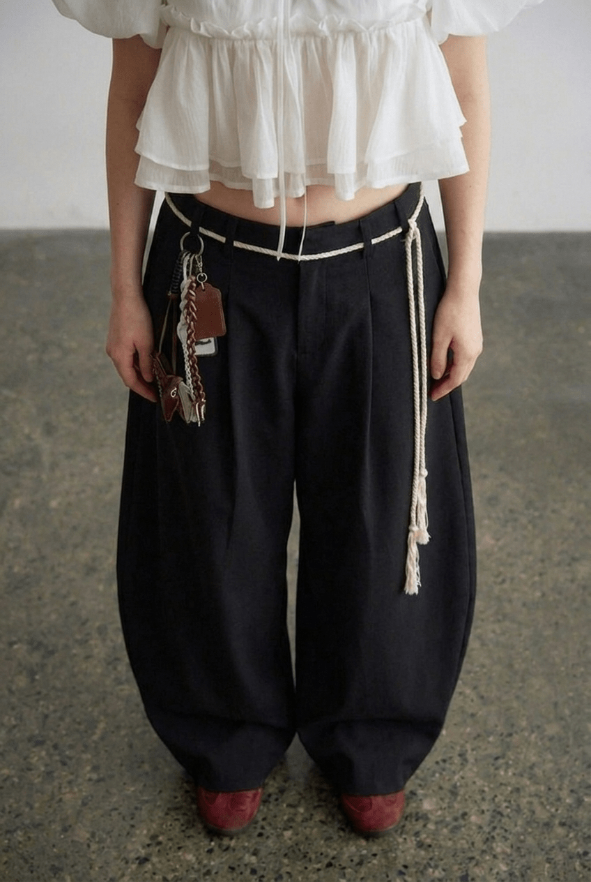 Black Foreman Pants - BEEGLEE