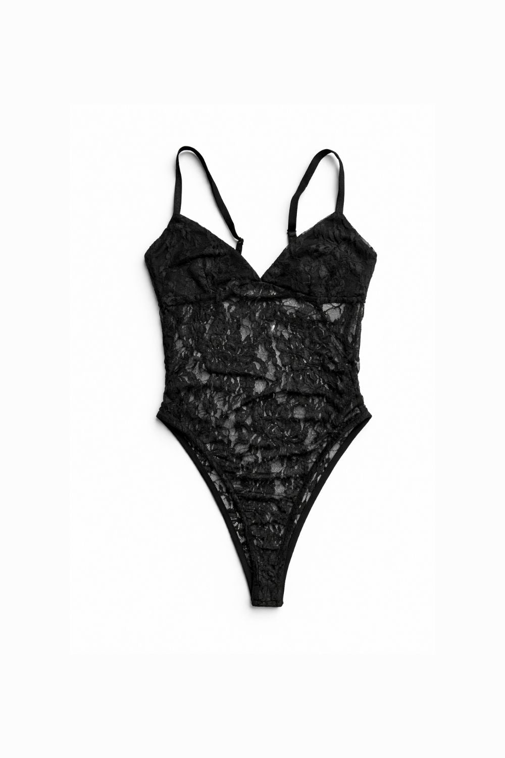 Black Gigi lace bodysuit - BEEGLEE