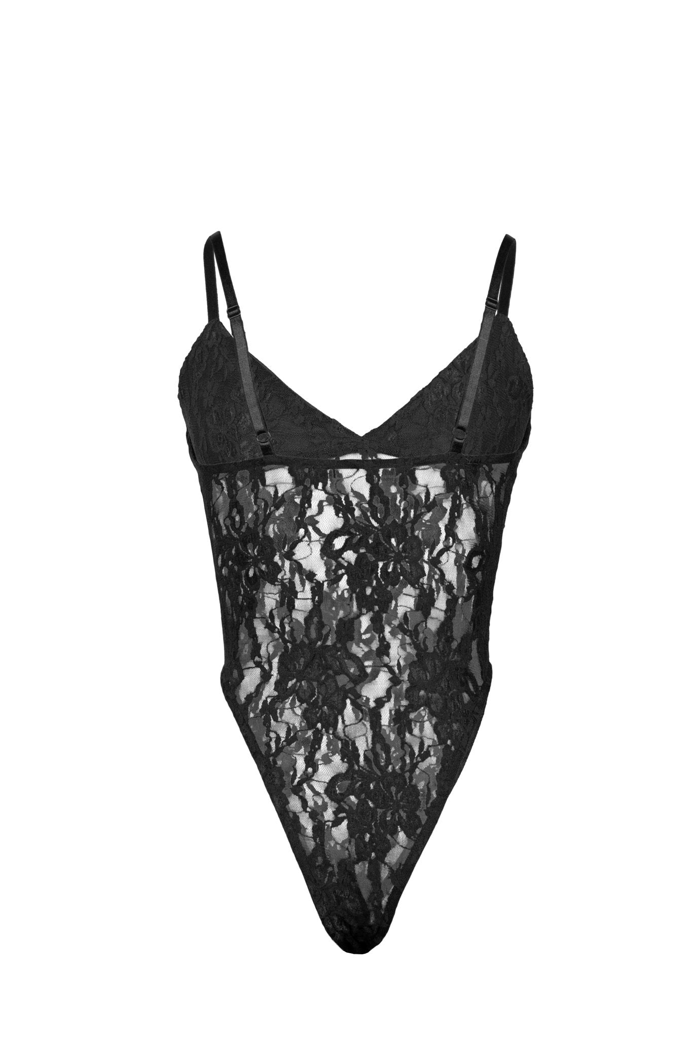 Black Gigi lace bodysuit - BEEGLEE