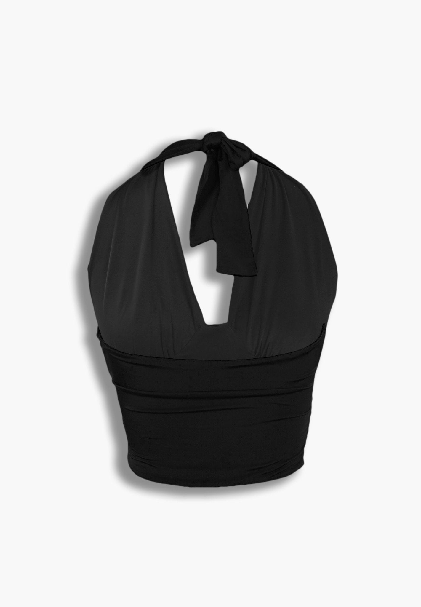 Black Halo Halter neck top - BEEGLEE