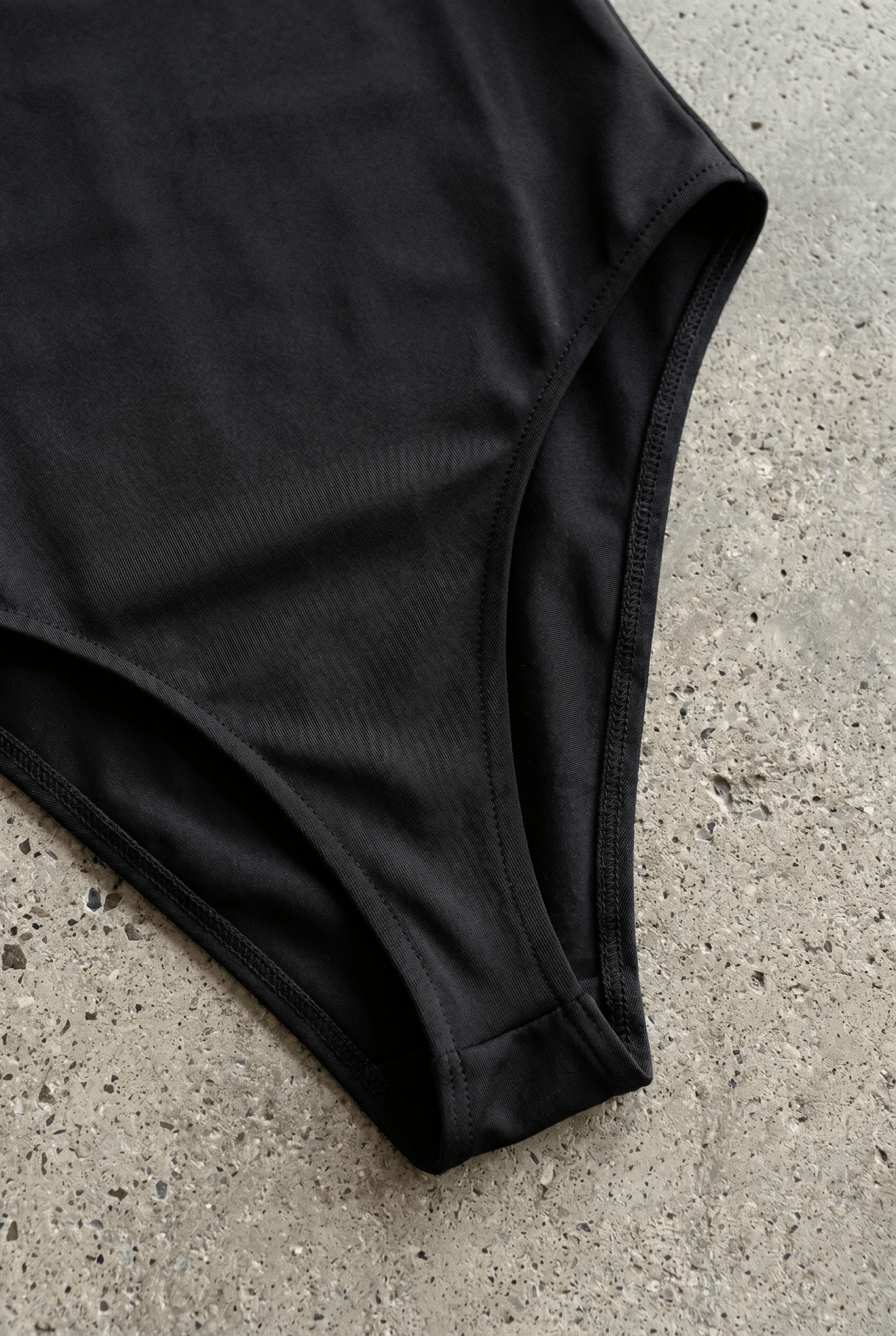 Black Laced - Up Bodysuit - BEEGLEE