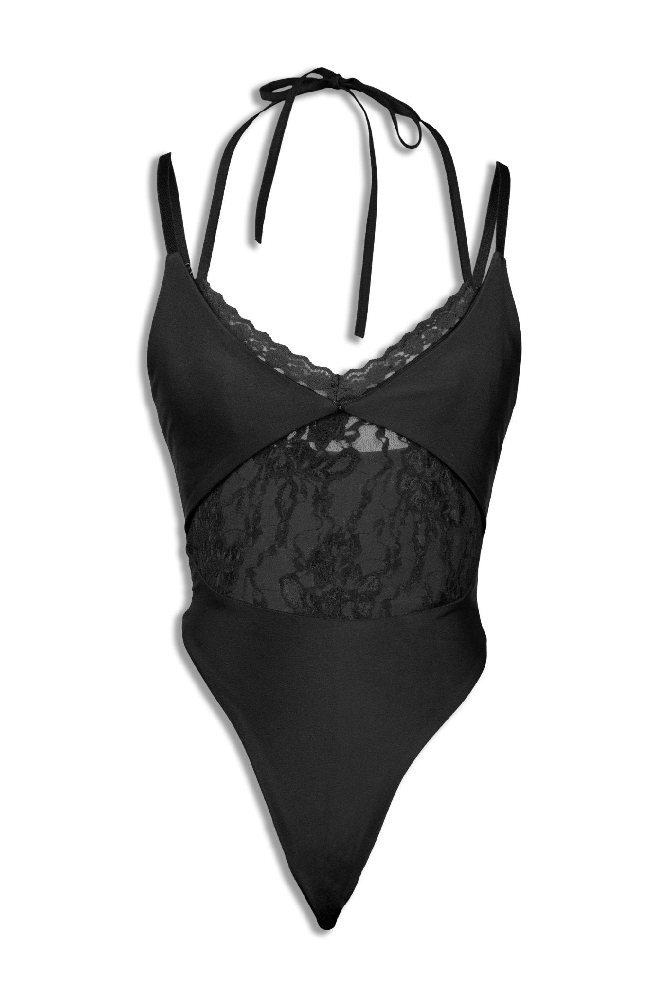 Black Lily Bodysuit - BEEGLEE