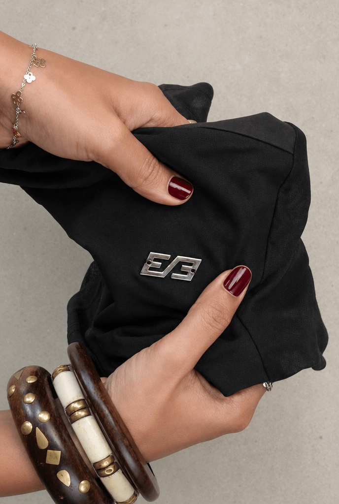Black Mesh Shrug Top - BEEGLEE