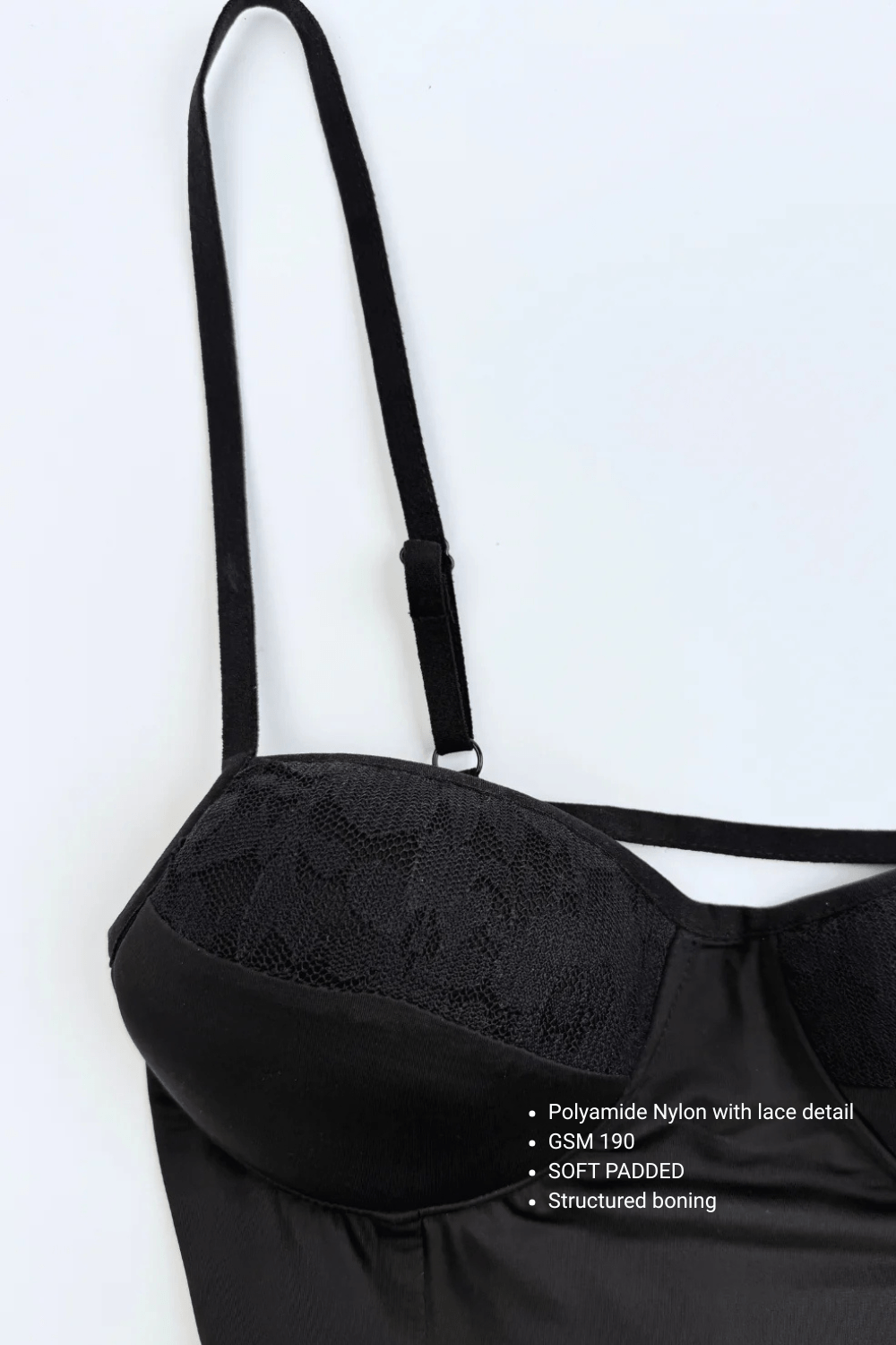 Black Midnight lace bodysuit - BEEGLEE