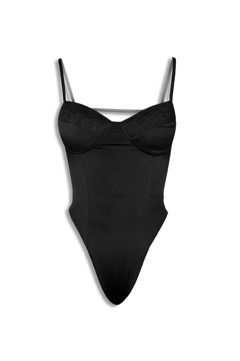 Black Midnight lace bodysuit - BEEGLEE