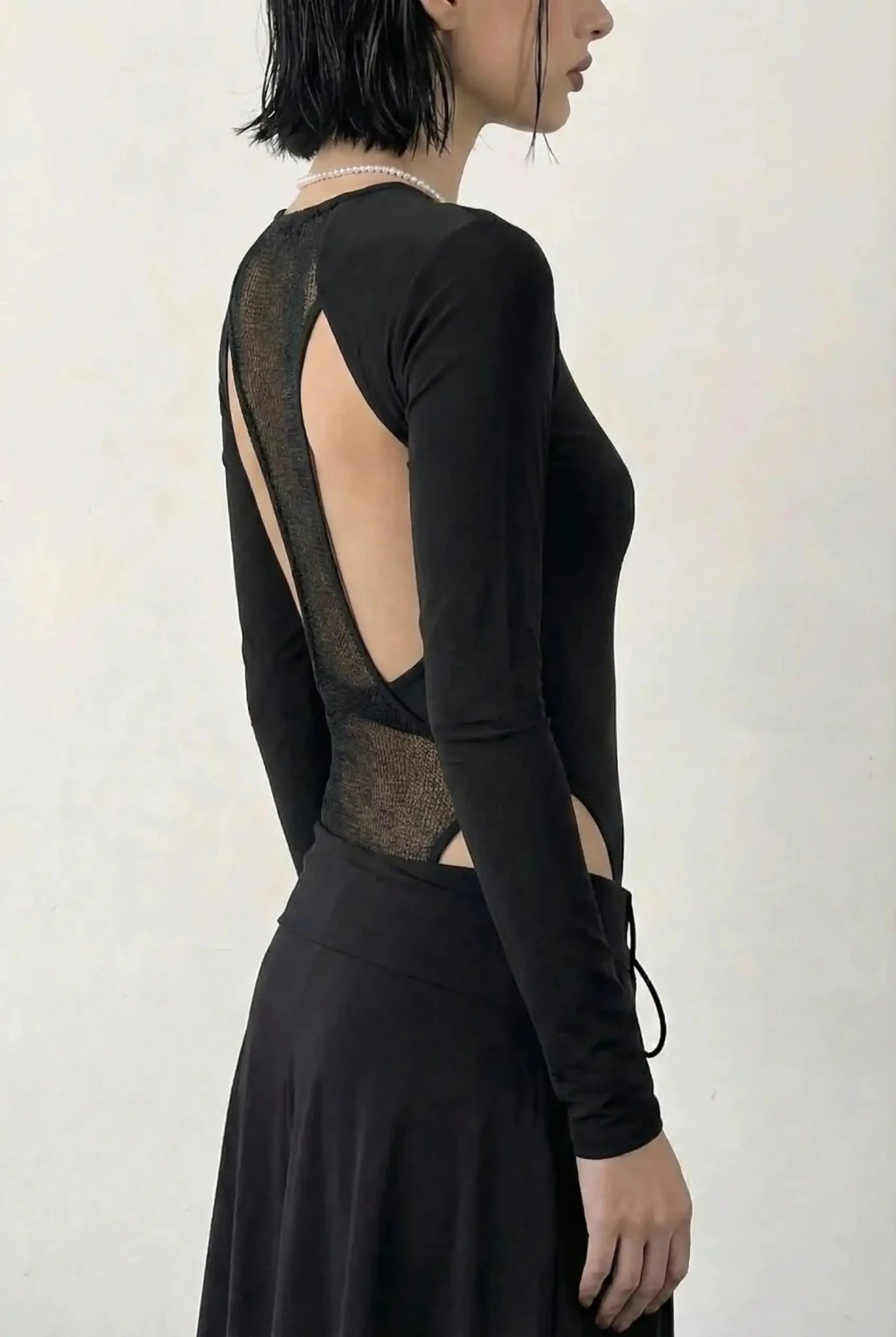 Black Mortal Sin Bodysuit - BEEGLEE