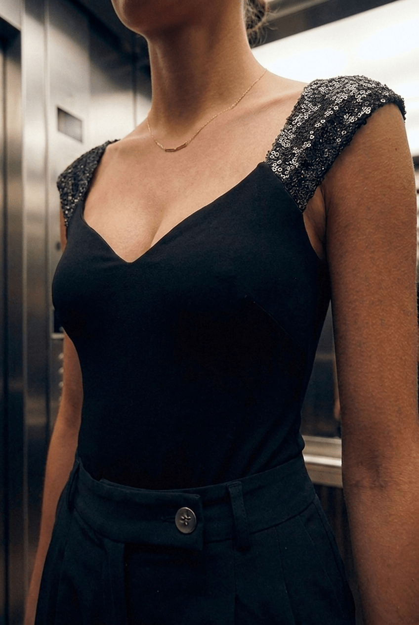 Black Night Wing Bodysuit - BEEGLEE
