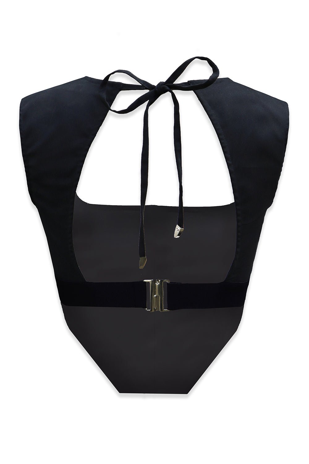 Black Overtime Backless Corset - BEEGLEE