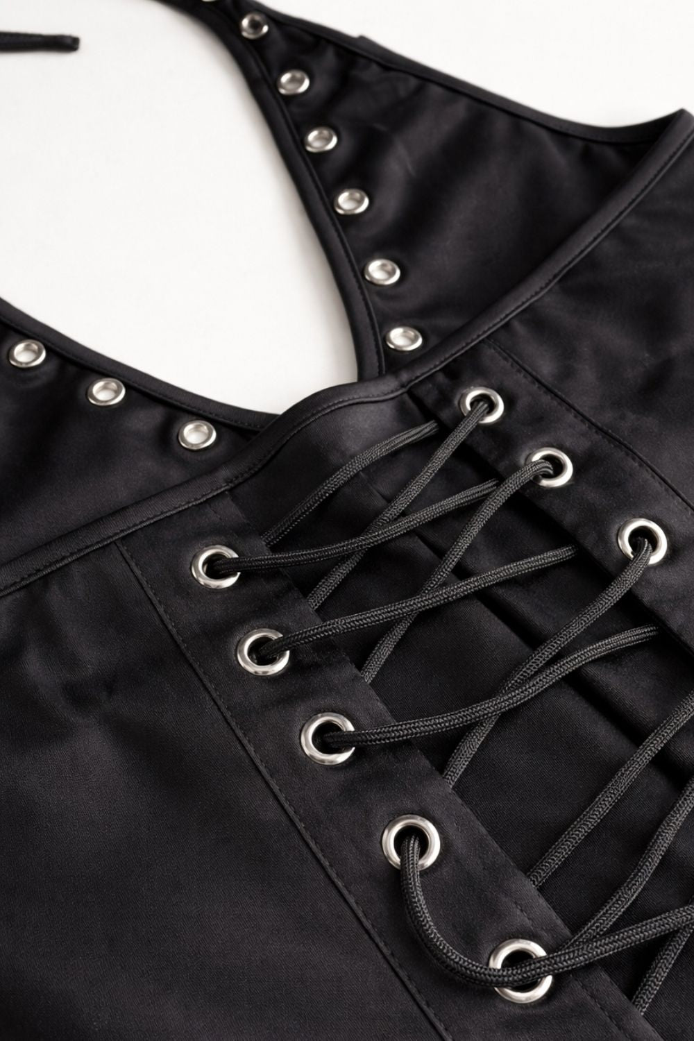Black Rebel Strings Bodysuit - BEEGLEE