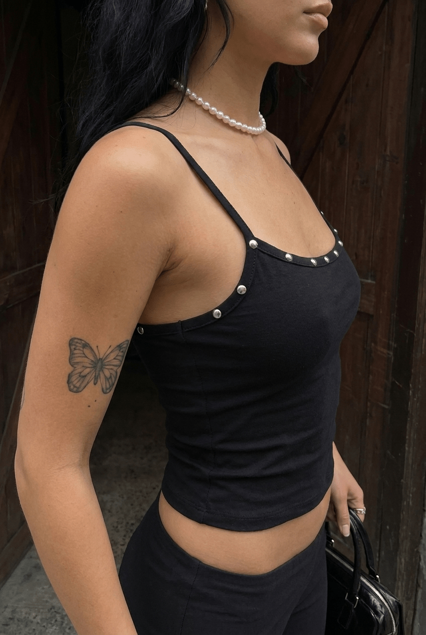 Black Reverie Top - BEEGLEE