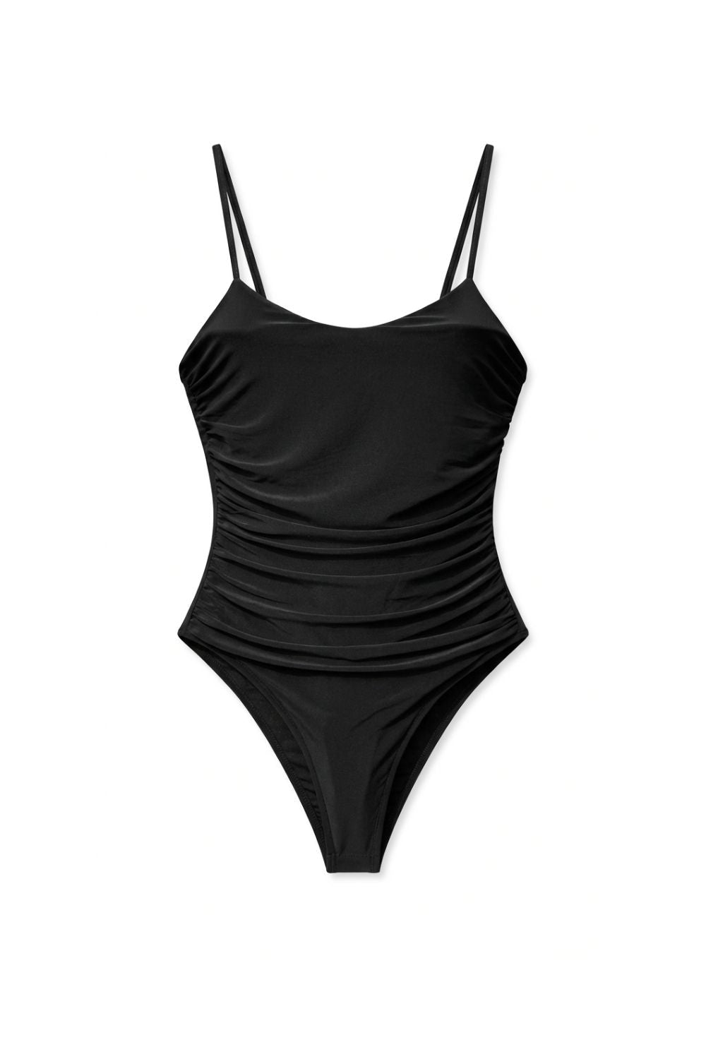 Black scrunch bodysuit - BEEGLEE