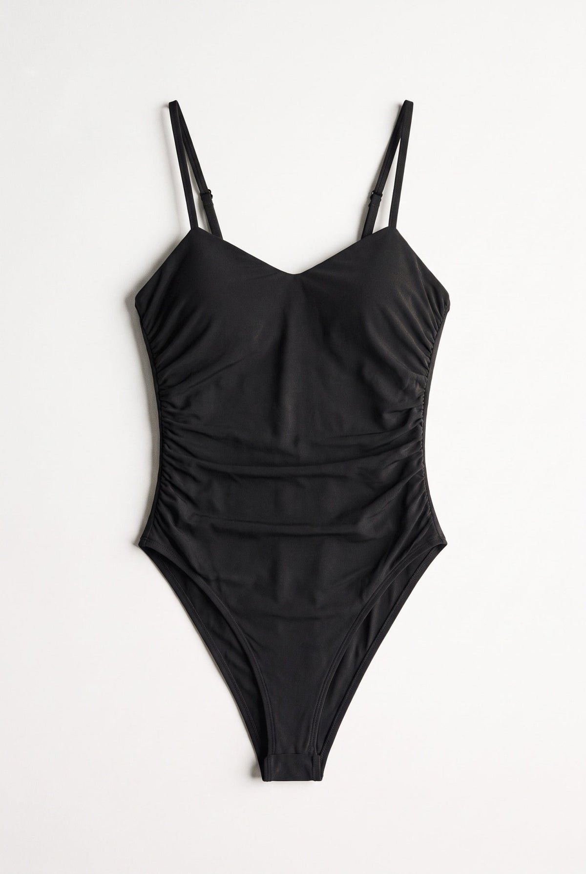 Black Scrunch Bodysuit - BEEGLEE