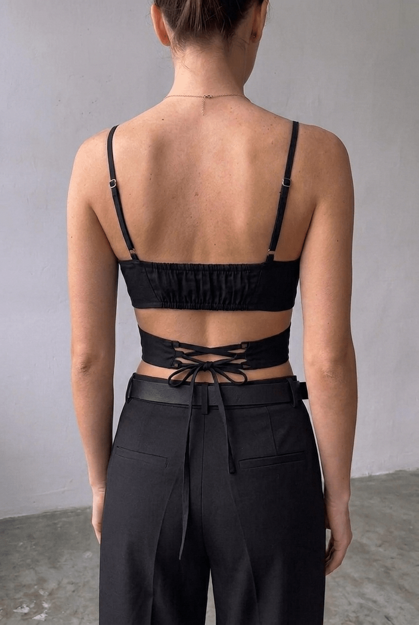 Black Selene Corset - BEEGLEE