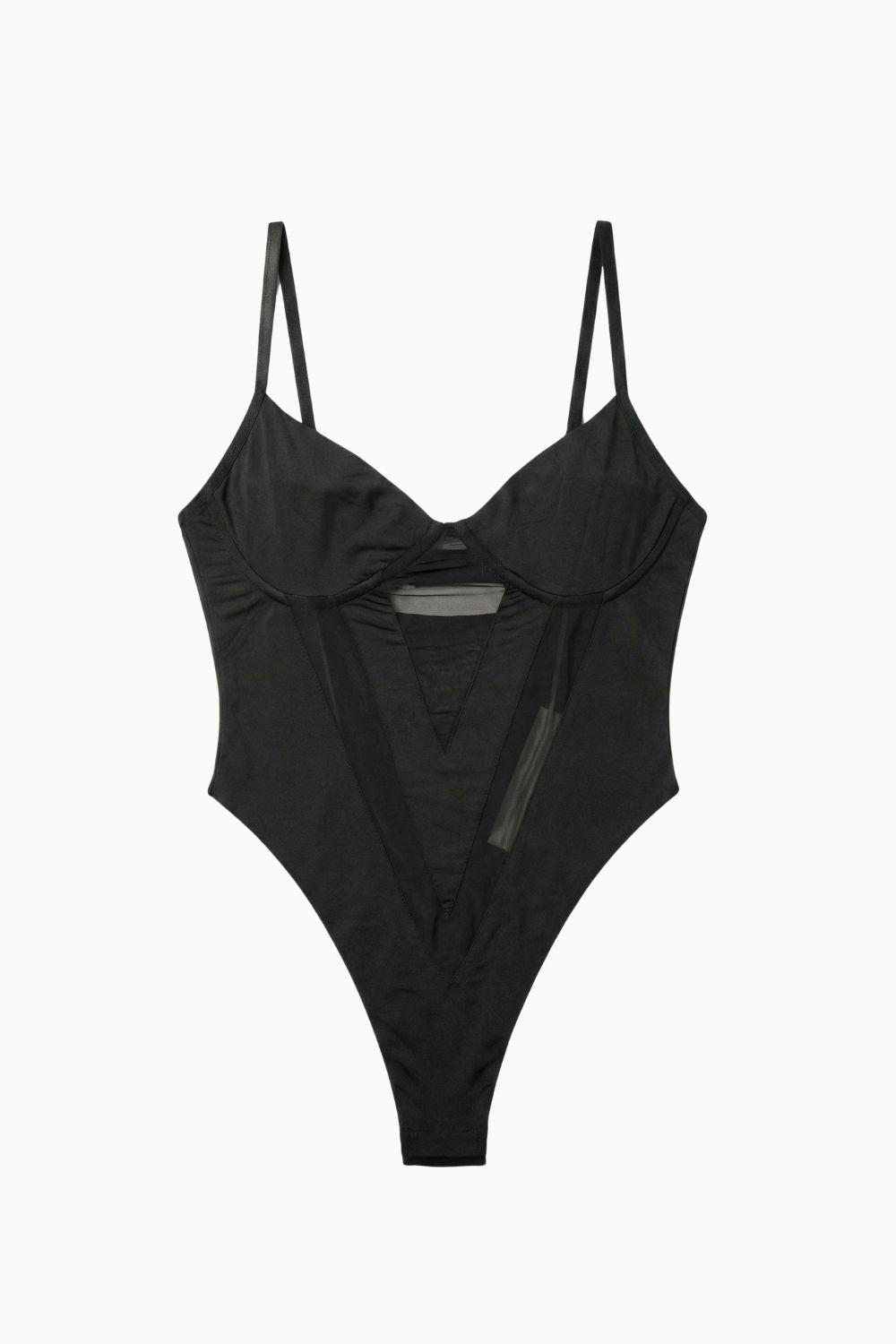 Black Sierra Mesh Bodysuit - BEEGLEE