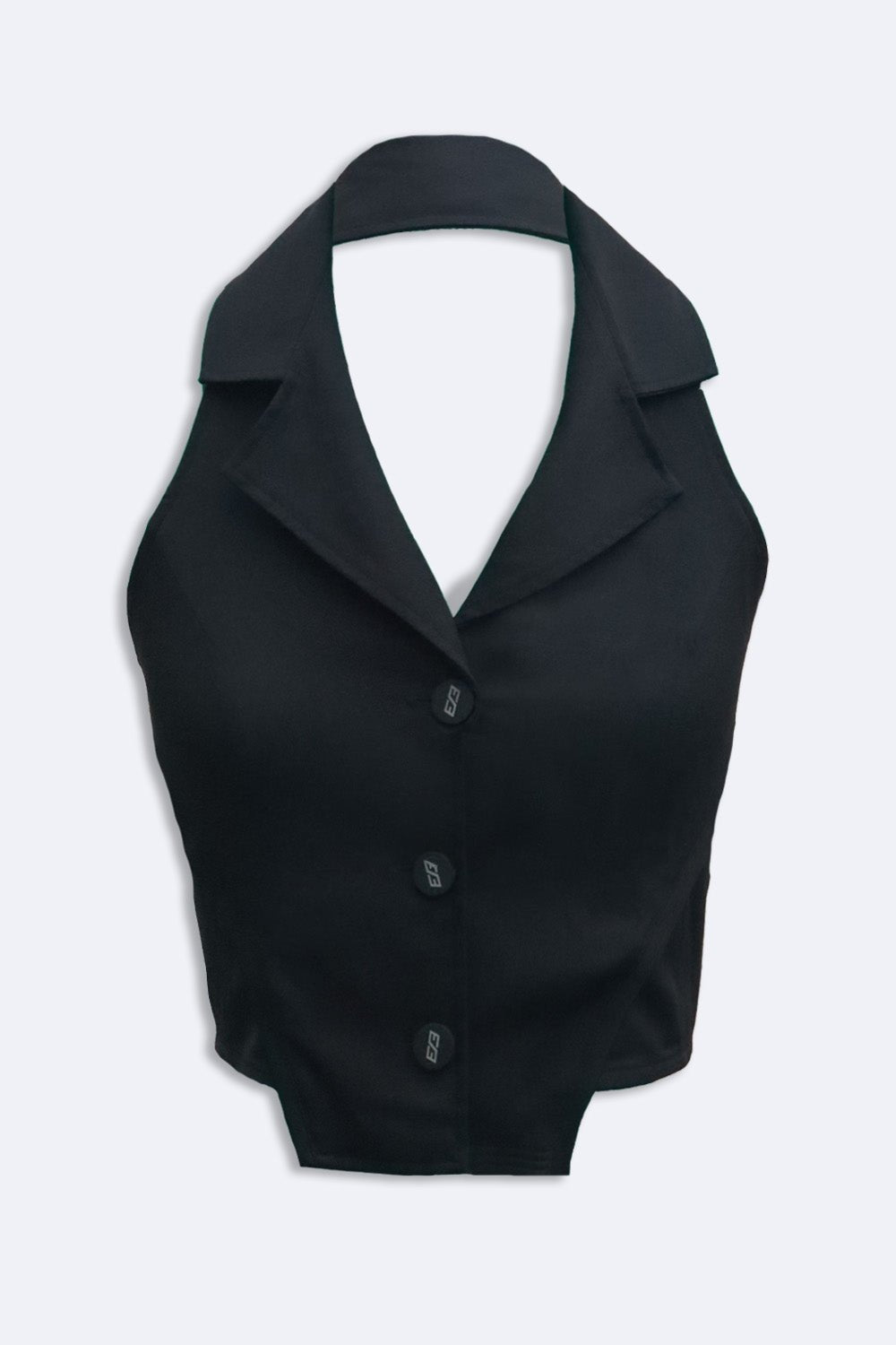 Black Smoking Vest - BEEGLEE
