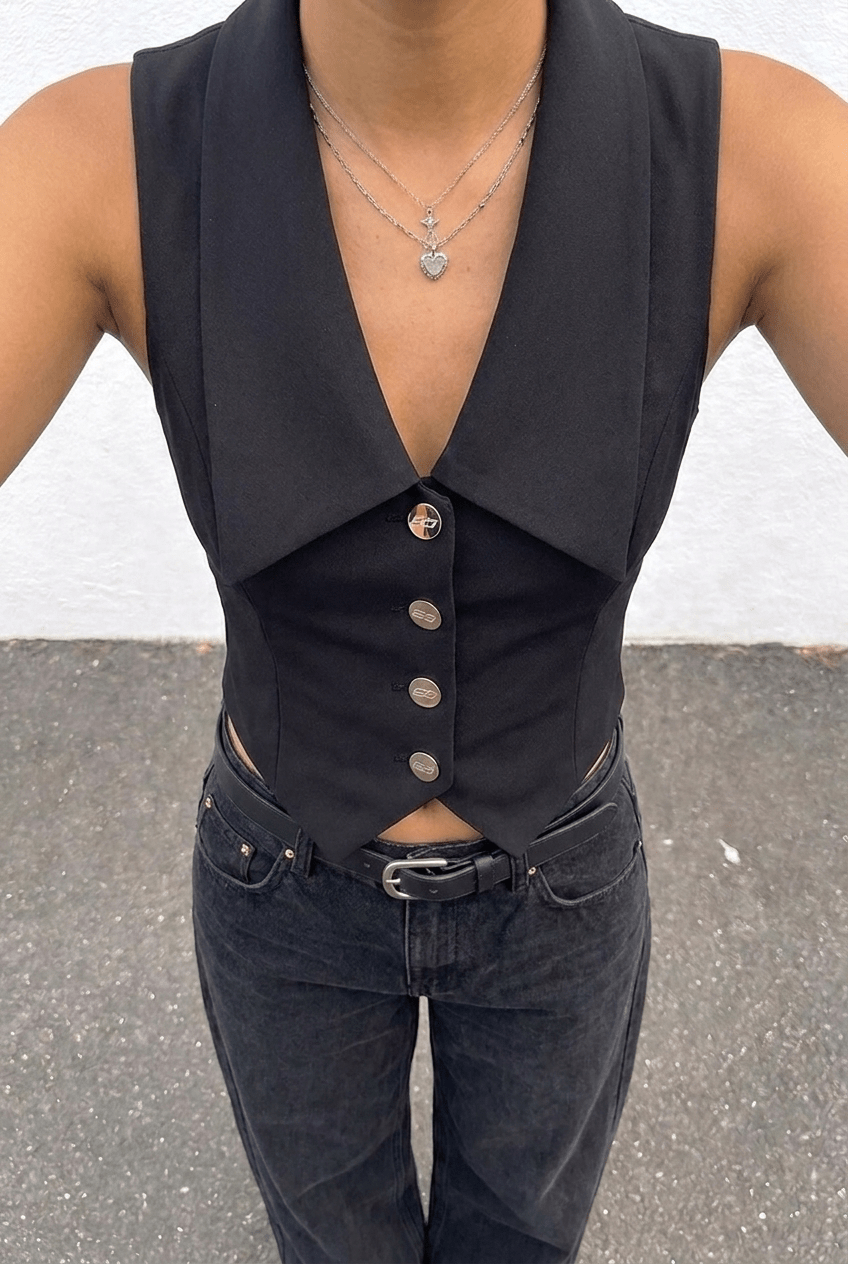 Black Standard Vest - BEEGLEE