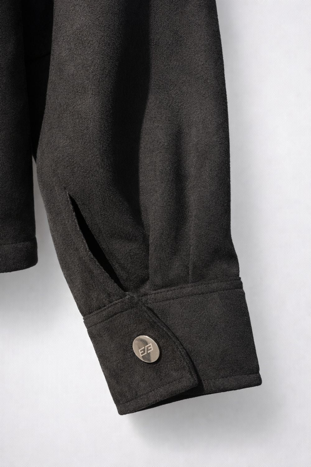 Black Suede Naira Bomber Jacket - BEEGLEE