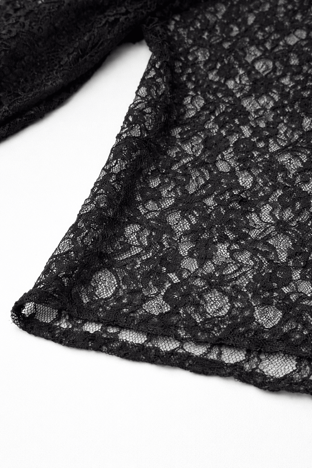 Black Victoria Lace Top - BEEGLEE