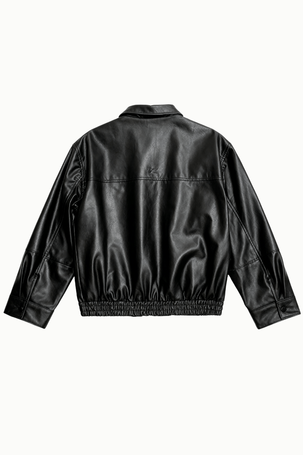 Black viper leather jacket - BEEGLEE