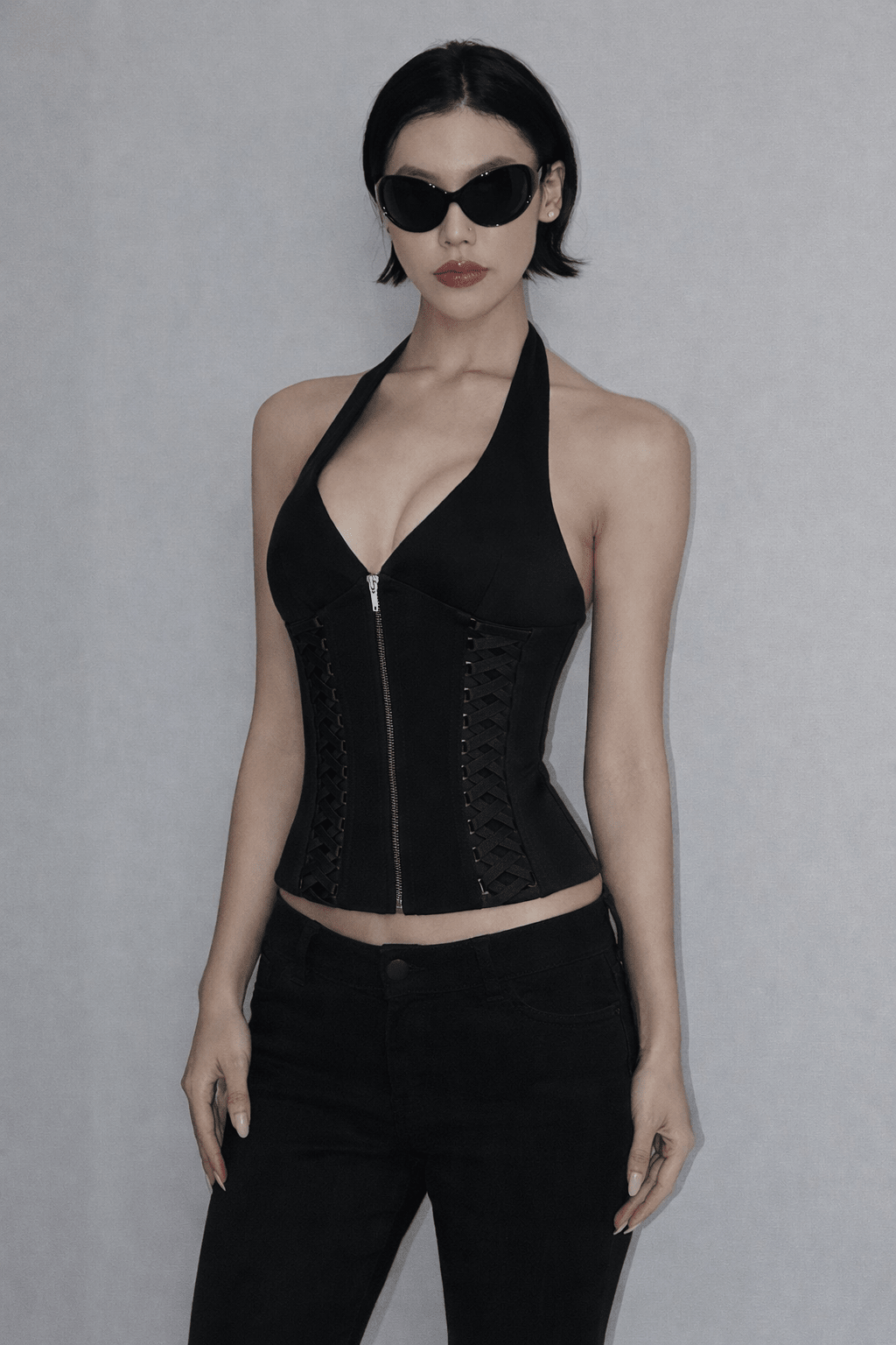 Black Widow Bustier - BEEGLEE