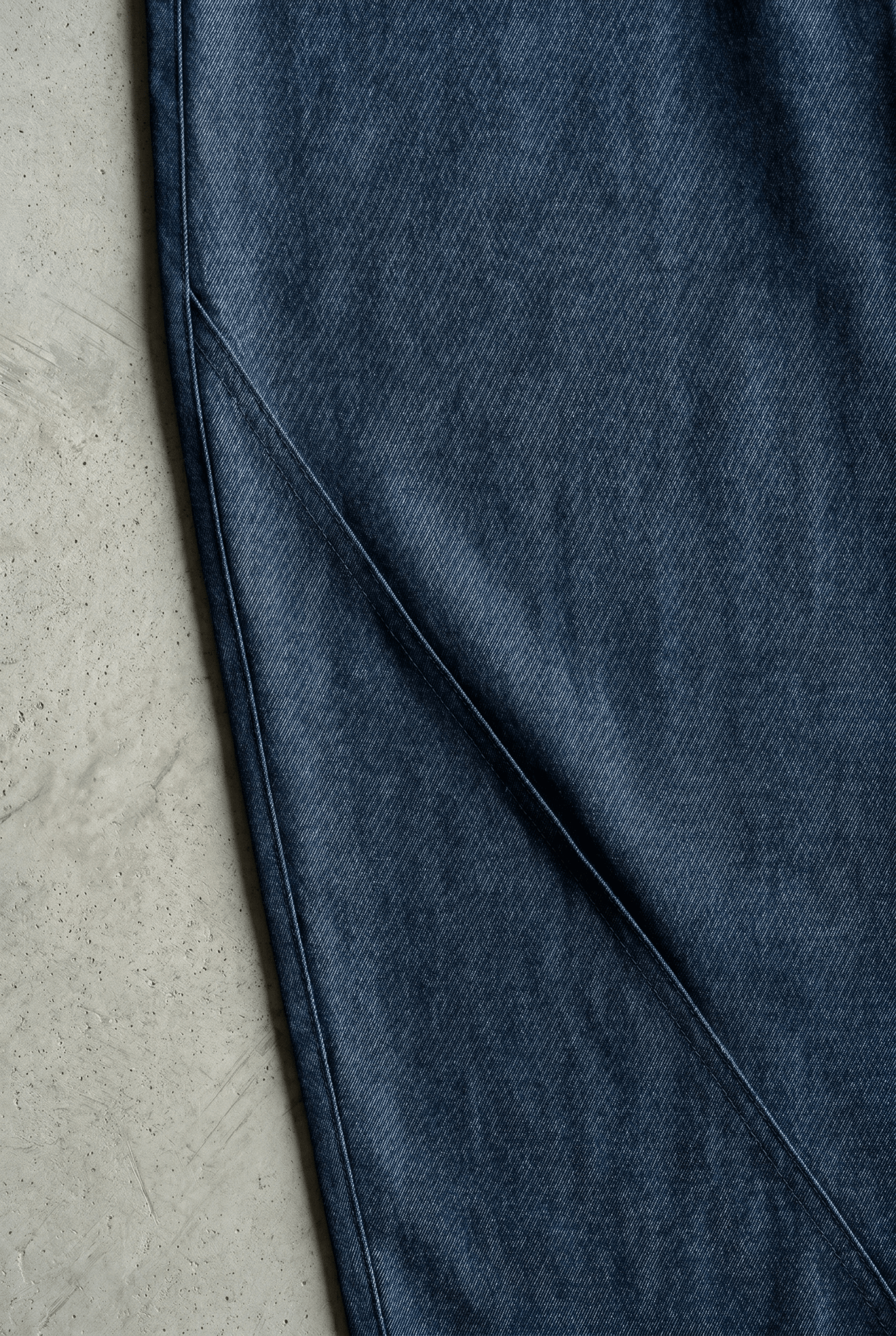 Blue Pleated Trousers - BEEGLEE