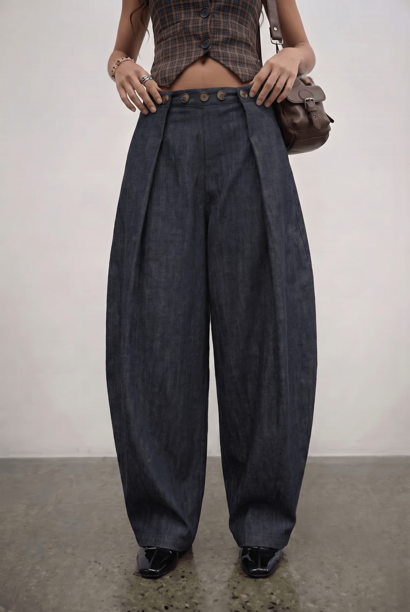 Blue Worker Denim Pants - BEEGLEE